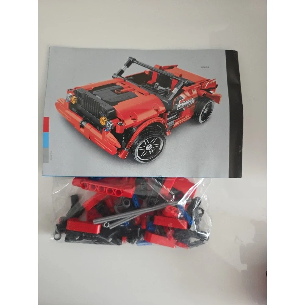 Mechanical Master 8025 RC Racing Car Technic Style Building Blocks‎ Used Working